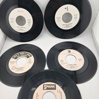 Lotto 5 dischi 45 vinile juke box