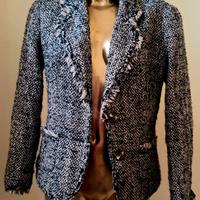 Giacca in Tweed Lana Luisa Spagnoli tg.46IT Nuova