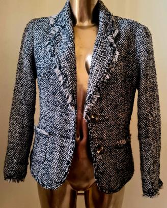 Giacca in Tweed Lana Luisa Spagnoli tg.46IT Nuova