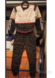 Tuta ignifuga+sottotuta omologaz. scaduta Tg.52