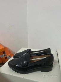 Mocassino donna lucido nero tg 38