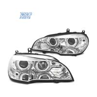 FARI DIURNI BMW X5 E70 07-10 DRL LED CROMATI AFS X