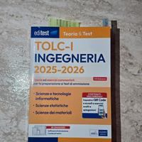 TOLC-I Ingeneria 2025/2026 Libro Teoria & Test