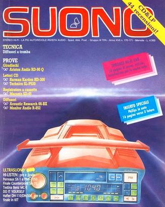 Rivista SUONO n° 170 / 171 del 1987