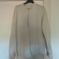 Datch Camicia Lino Tg. L Beige