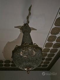 lampadario in cristallo