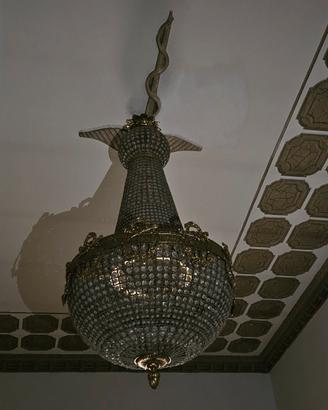 lampadario in cristallo