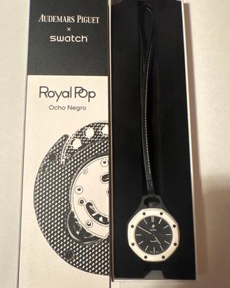 Audemars piguet x Swatch Royal Pop “Ocho negro”