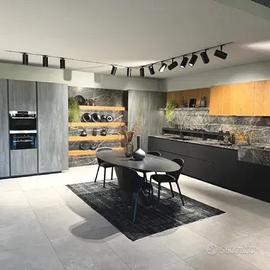 Cucina angolo moderna di qualità outlet expo