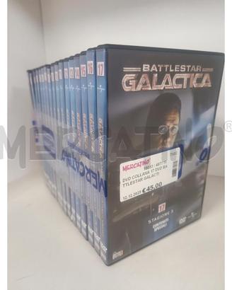 DVD COLLANA 17 DVD BATTLESTAR GALACTICA