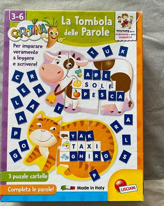 La tombola delle parole