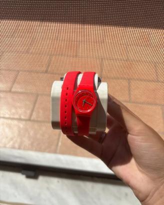 Orologio swatch cinturino doppio giro