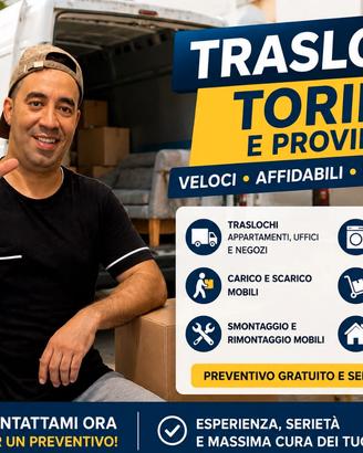 Traslochi e Sgomberi Torino e Provincia