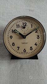 Orologio sveglia vintage PETER
