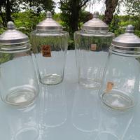 vaso in vetro vintage caramelle