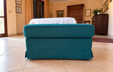 Pouf poggiapiedi contenitore Ector