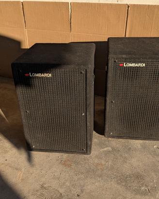 Lombardi Imp. Vintage Passivo + Ampli + Crossover