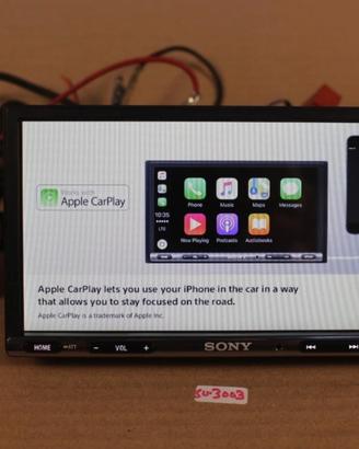 Sony  2 din car play xav-ax3005db