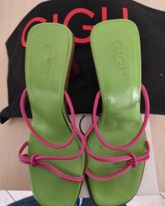 Sandali con tacco Romeo Gigli