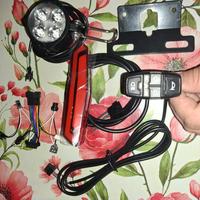 kit faro anteriore e posteriore bici elettrica 