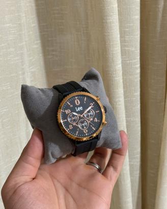 Orologio da polso Lee – Nero e Oro come nuovo