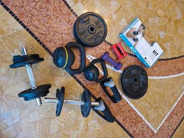 Manubri, pesi e Kettlebell 