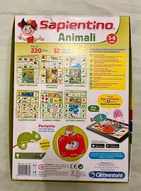 Sapientino Animali 3-6 anni no spedizione