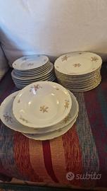 Servizio piatti porcellana Italiana Monopoli