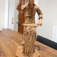 Statua in cartapesta 