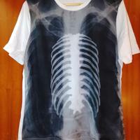 Maglietta Uomo Alcott con stampa Teschio nuova