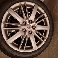 Cerchi in lega 17" originali Renault + gomme