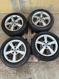 Cerchi Audi 16 + gomme invernali Bridgestone
