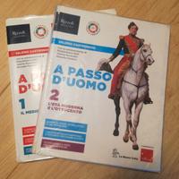 Libri scuola media A passo d'uomo - Rizzoli