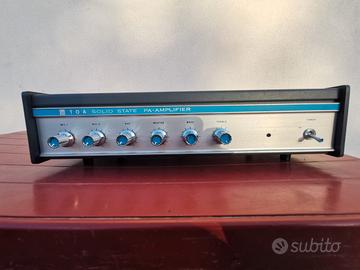 Amplificatore  vintage per 2 microfoni e aux 