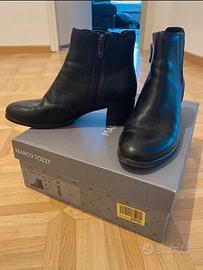 Stivaletti neri pelle Marco Tozzi tg 39