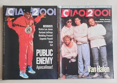 CIAO 2001  1991 nn 30 e 49 VAN HALEN ENEMY ENYA