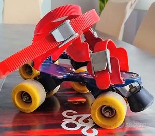 Pattini a rotelle regolabili 