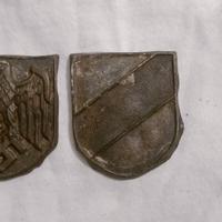 coppia di scudetti coloniali tedeschi ww2 