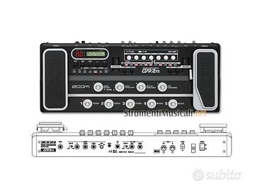 Zoom G9. 2TT pedaliera multieffetto