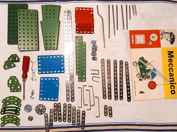 BRAL - Il costruttore meccano. Pezzi staccati