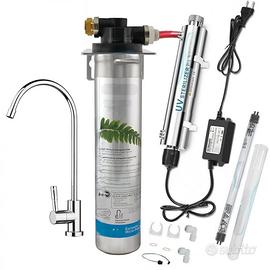 Purificatore d'acqua domestico e Sterilizzatore Uv