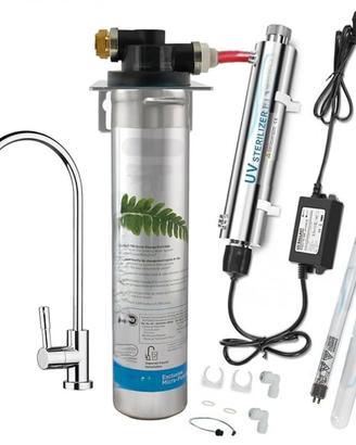 Purificatore d'acqua domestico e Sterilizzatore Uv