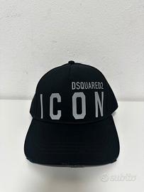 Cappello Nero Dsquared2