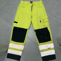 pantaloni da lavoro ad alta visibilità riflettenti