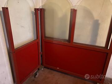 Paravento per esterno bar