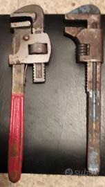 chiavi inglesi e cesoie antiche