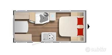 Caravan Premio 490 TS 4 posti letto