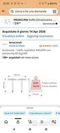 staffe per Unità esterna climatizzatore 