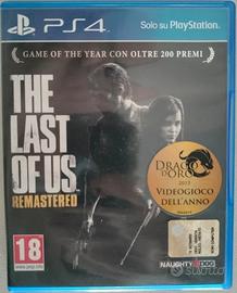 PS4 The Last of US REMASTERED GOTY Drago d'ORO