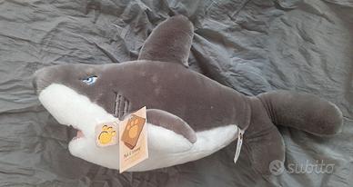 Peluche Squalo Bianco NUOVO 53cm